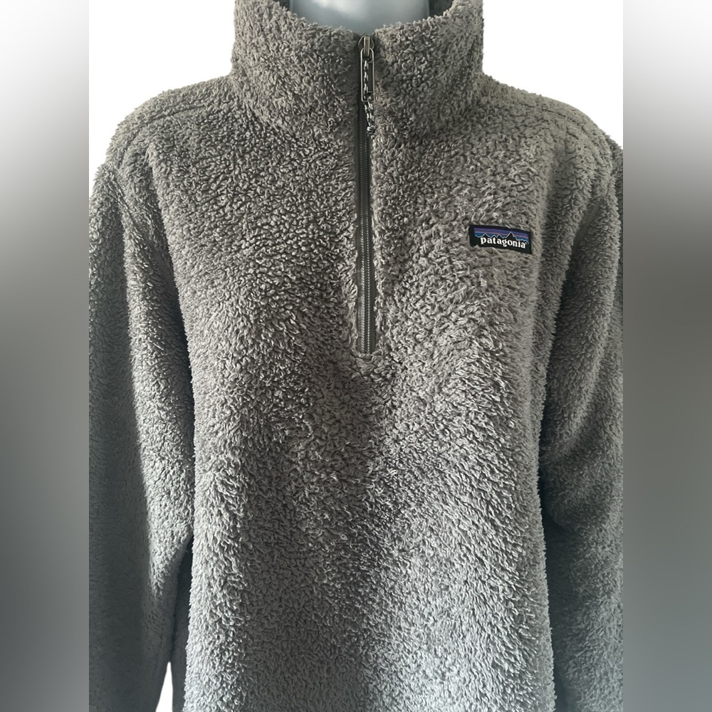 Patagonia Women's Los Gatos 1/4
Quarter Zip Dark Gray.Size/M. - Picture 4 of 12